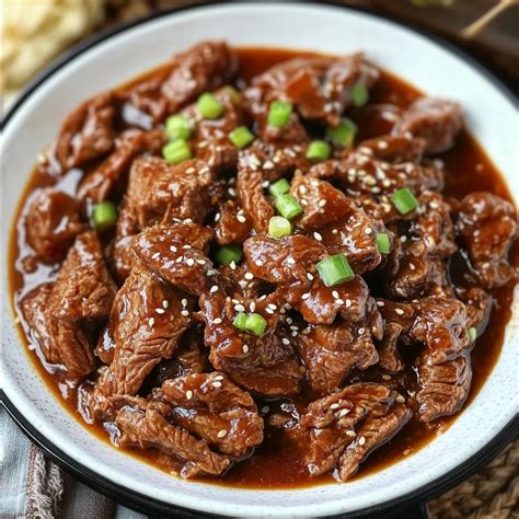 Easy Slow Cooker Korean Beef Recipe