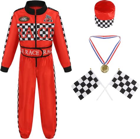 Race Car Driver Costume Boys Racing Suit Jumpsuit Philippines | Ubuy