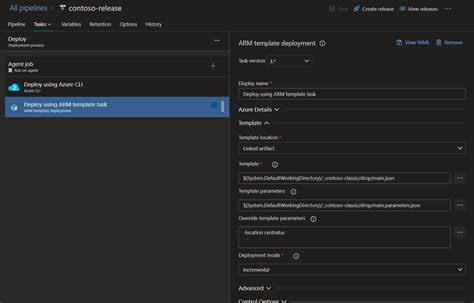 Image result for Deploy Arm Template with Azure DevOps Tutorial