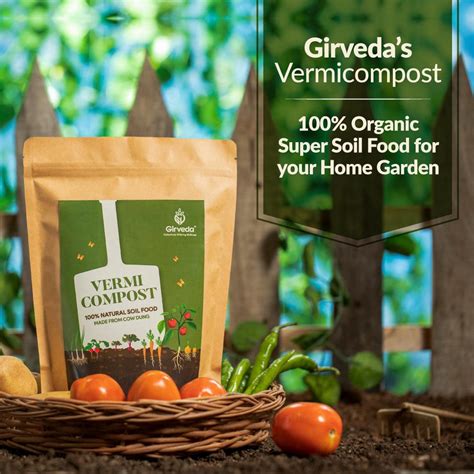 Shop 100% Organic Cow Dung Vermicompost | Girveda