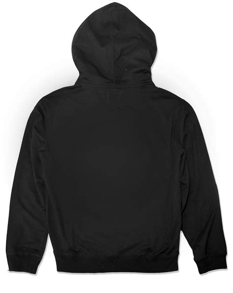 Black Zip Up Hoodie Template - Printable Word Searches