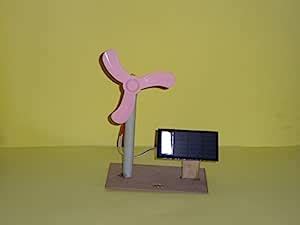 Solar Fan:Medium (Pink) : Amazon.in: Toys & Games