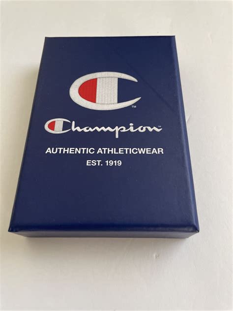 Buy New Champion Sport Designer Mens Street Style Logo Bi Fold Wallet ...