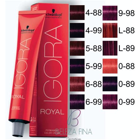 Igora Royal Schwarzkopf Coloração Professional 60g (Todas Tonalidades) - Faz a Boa!