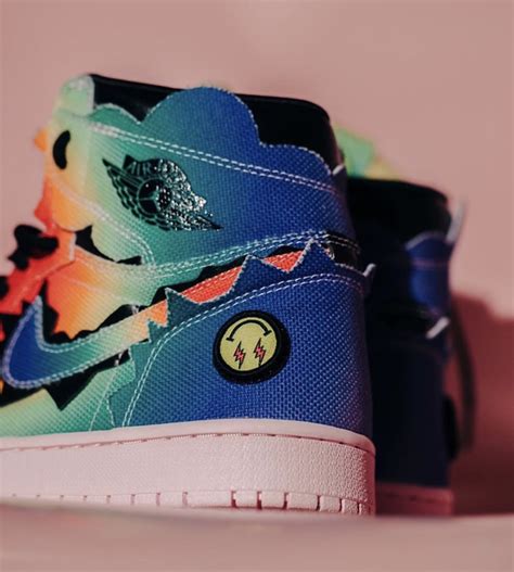 J Balvin Air Jordan 1 DC3481-900 Release Date - Sneaker Bar Detroit