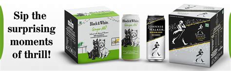 Black & White Ginger Ale Non alcoholic Infused with Natural Flavored ...
