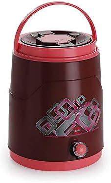 Cello Fountain Plastic PU Insulated Water Jug 5 litres, Pink | Leak ...