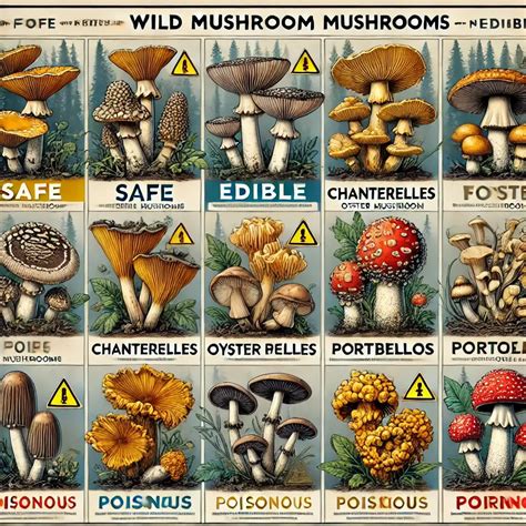 Mushroom Safety 101: Identifying Edible Species Through Color, Texture and Aroma – ShroomFan