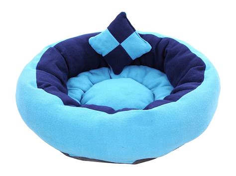 Textrick Pet Beds - Round With Polly Fill Medium (DIA-69 CM, HEIGHT- 23 ...