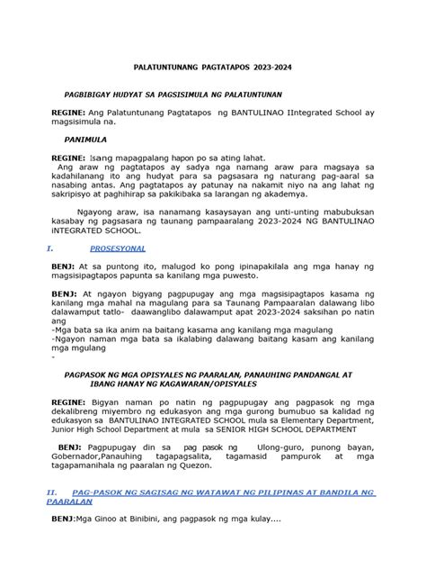 Graduation Script for Emcee Sample 的图像结果