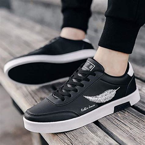 Buy Robbie jones Casual Sneakers Shoes for Men Black Made in India at ...