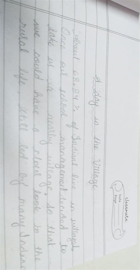 Page No.Date 116/19Story Writing*Lubrite a story based on quien ...