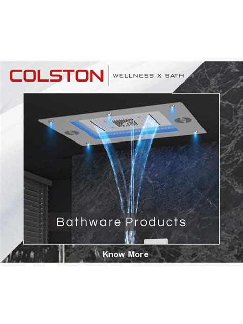 Colston: Elevating Every Bathroom Experience | Goodhomes.co.in