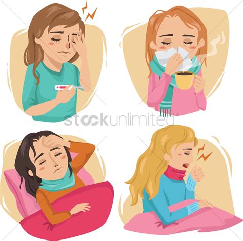 Sick In Bed Cartoon - Clip Art Library – Free Clipart #3641568 ...