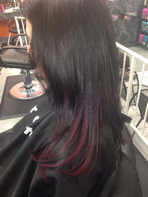 Hair by Lana Peek a boo Wild orchid pravana Hair Cuttery Lebanon valley ...