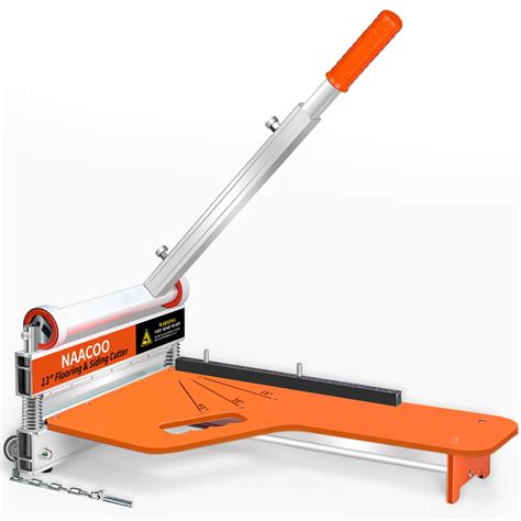 NAACOO Laminate Floor Cutter, 13“ Vinyl Floor Cutter with Wheel, Vinyl ...