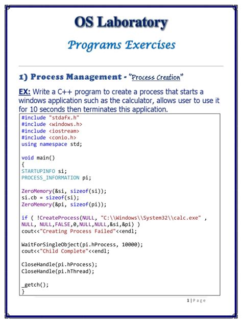 Image result for OS Lab Programs