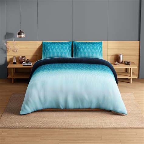 Spaces Avaris Echo Large Bedsheet with 2 Pillow Covers | 100% Cotton ...