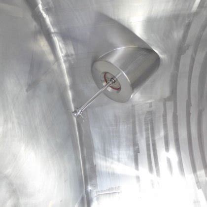 15000 liter heat-/coolable agitator tank with side-mounted propeller ...