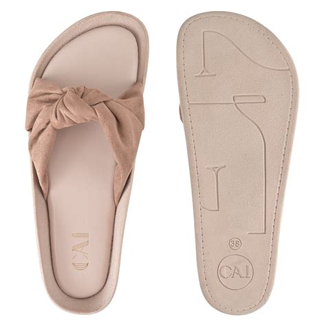 Knot me Peach Slides – The CAI Store