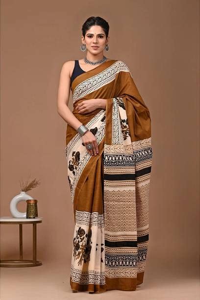 Batik Print Sarees - Buy Batik Print Sarees online at Best Prices in ...