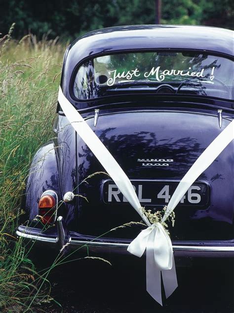 10 Awe-Inspiring Wedding Car Decoration Ideas for an Unforgettable Send-Off