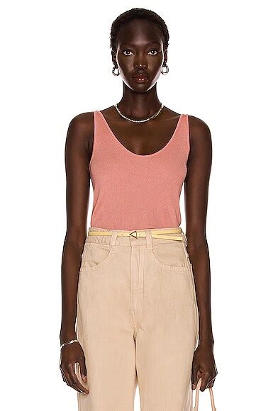 CO Ribbed Knit Tank in Dusty Pink | FWRD
