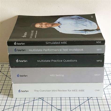 2023 Barbri Bar Exam UBE 5 Book Full Set - MEE Conviser Testing ...