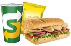 Subway Menu Options 的图像结果