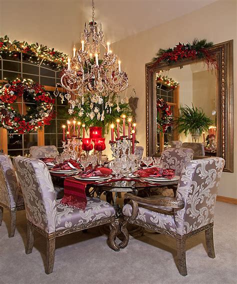 dining room christmas decorating ideas