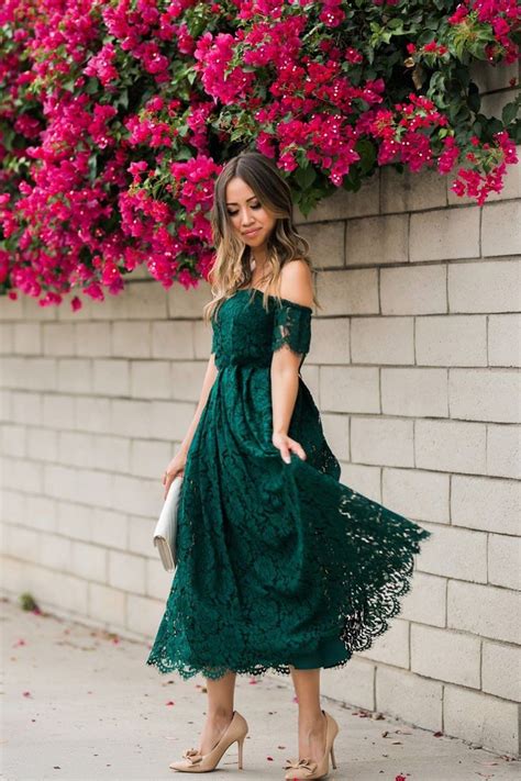Green Dresses Lace at Brenda Edmonds blog