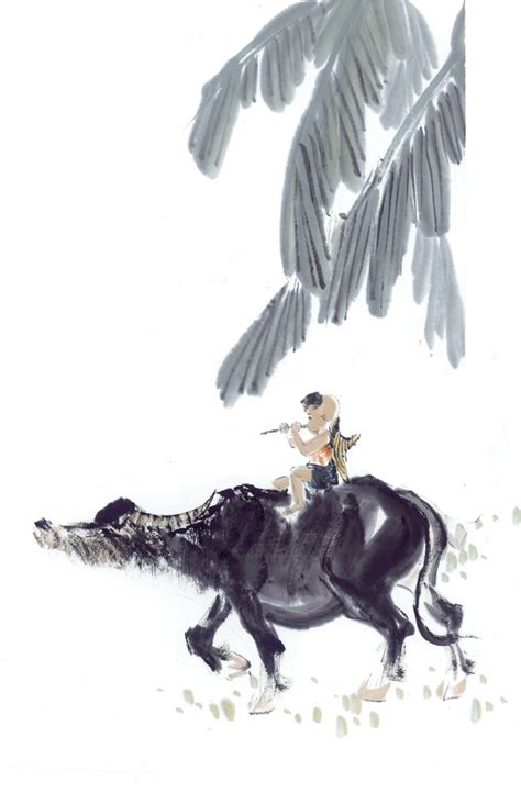 牧童骑黄牛古诗幼儿唐诗300首必背