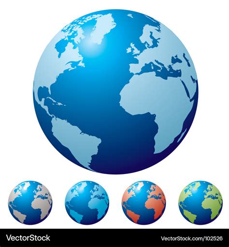 Multi Colored Globe Vector 的图像结果