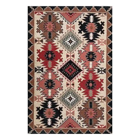 Buy Printed Vintage Dhurrie Rug Carpet | Multi Color Floor Mat Online