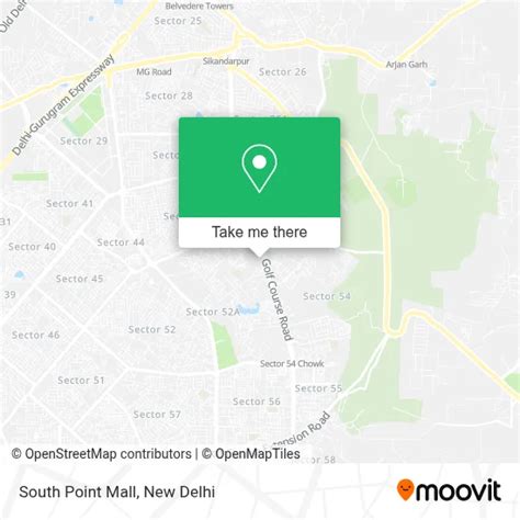 How to Get to South Point Mall in Gurgaon by Bus or Metro?