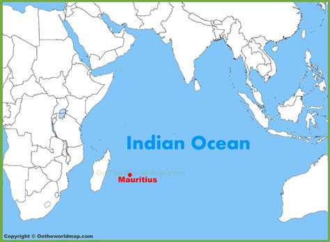 Where Is Mauritius Located On The World Map - CYNDIIMENNA