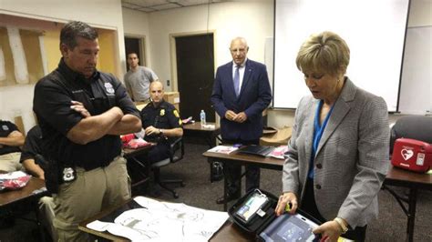 Rotary Club equipping Tampa police with portable defibrillators