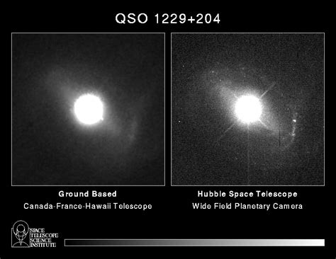 APOD: August 24, 1996 - Why is QSO 1229+204 so Bright?