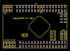 Image result for Arduino Mega Pro Mini Red LED