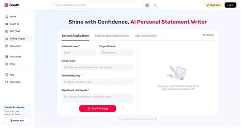Image result for Personal Statement Format Example