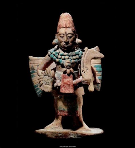A Mayan Figure, Jaina, Mexico | Mayan art, Ancient mexico, Mayan culture