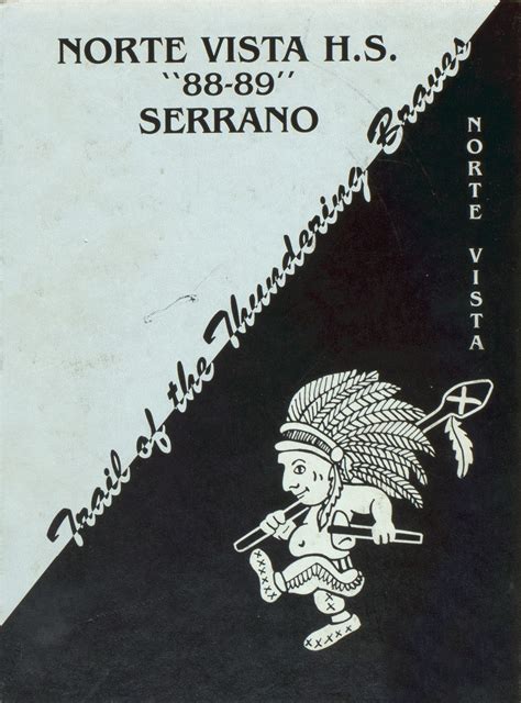1989 yearbook from Norte Vista High School from Riverside, California for sale