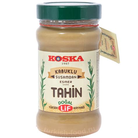 Турецкие продукты купить оптом -KOSKA Кунжутная паста - turkish-food.ru