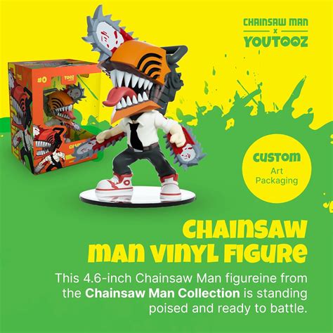 Youtooz Chainsaw Man Vinyl Figure 4.6, Chainsaw Man India | Ubuy
