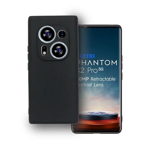 Plus Protection Matte Finished Back Cover Case for Tecno Phantom X2 Pro ...