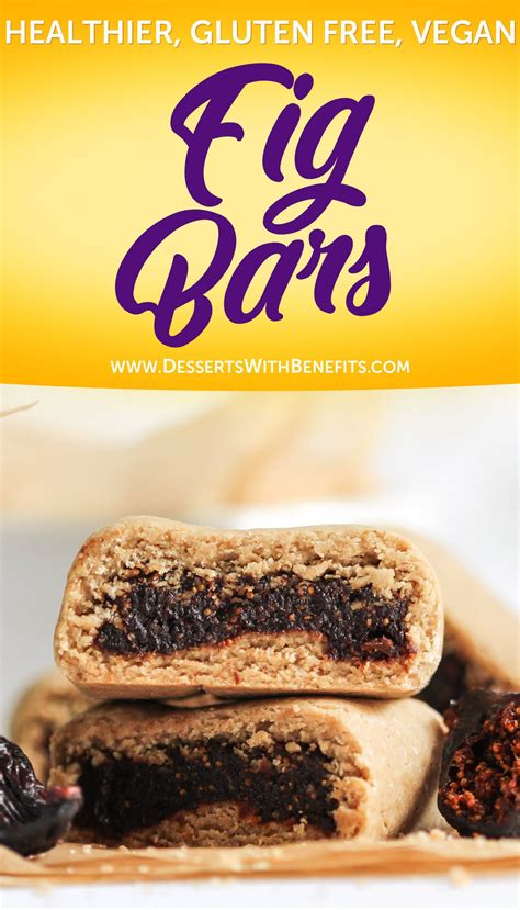Healthy Homemade Fig Bar Recipe | no sugar added, gluten free, vegan