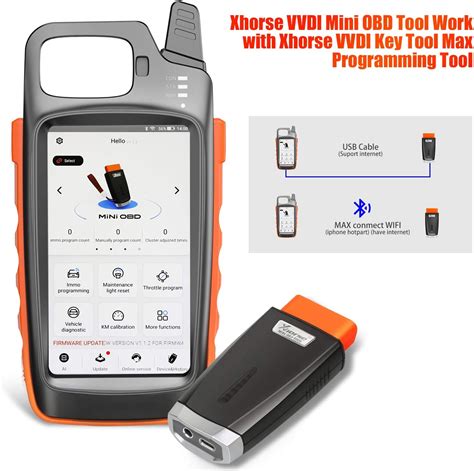 Buy Xhorse VVDI Mini OBD Tool Work with Xhorse VVDI Key Tool Max ...