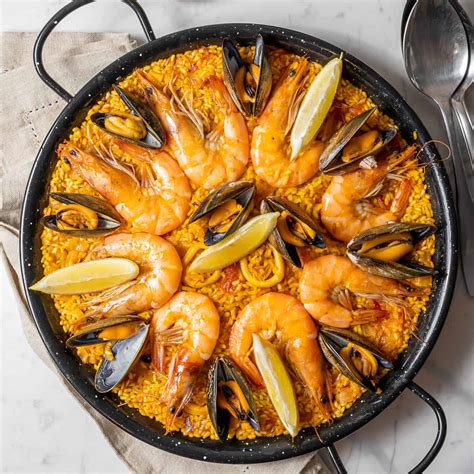 Spanish Food Paella Easy Paella