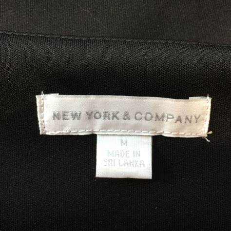 New York and Co Beaded Dress Stretch Comfort Side Zip Washable Womens ...
