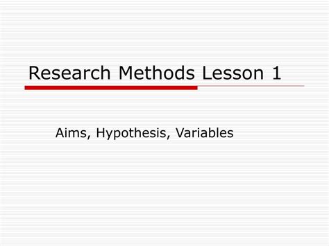 Image result for Research Methods Lessons